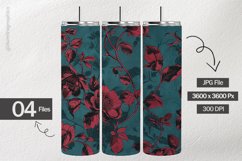 Emosed Flower Digital Papers - 04 variations Product Image 2