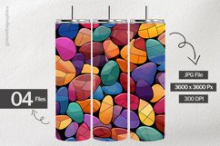 Stones Background Digital Papers - 04 Variations Product Image 2