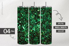 Green Glitter Digital Papers - 04 Variations Product Image 2