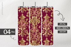 Victorian Floral Digital Papers - 04 Variations Product Image 2