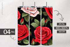 Beautiful Roses Digital Papers - 04 Variations Product Image 2