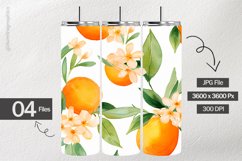 Orange Digital Papers - 04 variations Product Image 2