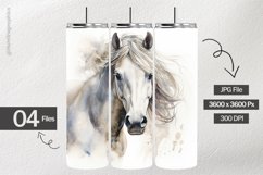 Shabbychic Horse Digital Papers - 04 Variations Product Image 1