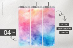 Watercolor Bright Soft Digital Papers - 04 Variations Product Image 2