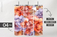 Lush Flowers Digital Papers - 04 Variations Product Image 2