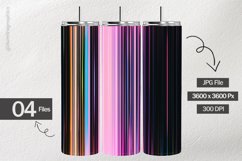 Colorful Stripe Digital Papers - 04 Variations Product Image 2