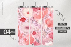 Spring Flowers Digital Papers - 04 Variations Product Image 2