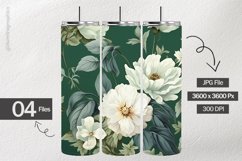 Blooming Flowers Digital Papers - 04 Variations Product Image 2