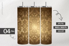 Gold Pattern Digital Papers - 04 Variations Product Image 2