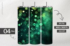 Emerald Bokeh Digital Papers - 04 Variations Product Image 2