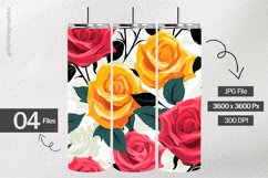 Roses Petal Digital Papers - 04 Variations Product Image 2