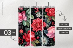 Flowers Digital Papers - 03 Variations Product Image 2