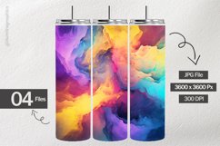 Fusion Hues Stripes Digital Papers - 04 Variations Product Image 2