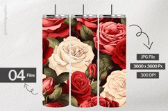Vintage Roses Digital Papers - 04 Variations Product Image 2
