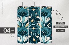 Vintage Wallpaper Digital Papers - 04 Variations Product Image 2