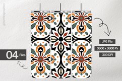 Floral Pattern Digital Papers - 04 variations Product Image 2