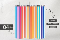 Linear Stripe Digital Papers - 04 Variations Product Image 1