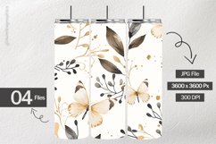 Boho Butterfly Digital Papers - 04 Variations Product Image 2