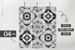 Black Pattern Digital Papers - 04 Variations Product Image 2