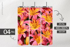 Tiger Lily Digital Papers - 04 Variations Product Image 2