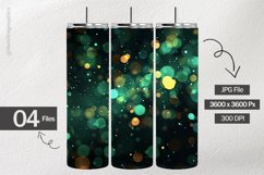 Emerald Bokeh Digital Papers - 04 Variations Product Image 2