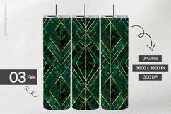 Emerald Texture Digital Papers - 03 variations Product Image 1