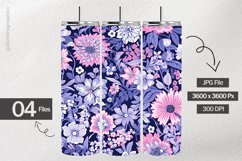 Flower Prints Digital Papers - 04 Variations Product Image 2