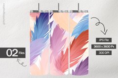 Soft Feather Digital Papers - 02 Variations Product Image 2