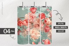 Dream Roses Digital Papers - 04 variations Product Image 2