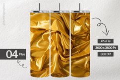 Golden Fabric Digital Papers - 04 Variations Product Image 2