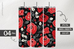 Random Rose Digital Papers - 04 Variations Product Image 2