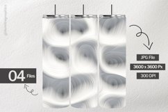 White Abstract Wave Digital Papers - 04 Variations Product Image 2
