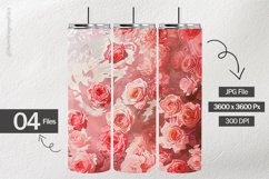 Dream Roses Digital Papers - 04 variations Product Image 1