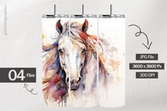 Shabbychic Horse Digital Papers - 04 Variations Product Image 1