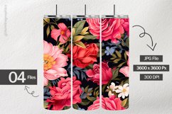 Beautiful Flowers Digital Papers - 04 Variations Product Image 2