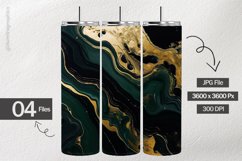 Green Alcohol Ink Digital Papers - 04 Variations Product Image 2