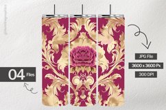 Victorian Floral Digital Papers - 04 Variations Product Image 2