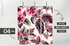 Floral Background Digital Papers - 04 variations Product Image 2