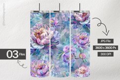 Peonies Digital Papers - 03 variations Product Image 2