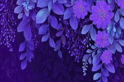 Decorative Floral Pattern Background Wallpaper Product Image 1