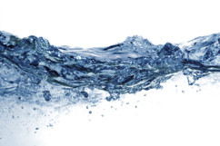 Water Wave with White Background Wallpaper Product Image 1