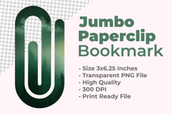 Soft Nature Jumbo Paperclip Bookmark Product Image 1