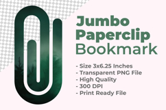 Soft Nature Jumbo Paperclip Bookmark Product Image 1