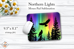 Northern Lights mouse pad sublimation design Product Image 1