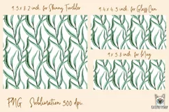 Eucalyptus, tumbler, mug, libbey can sublimation png Product Image 2