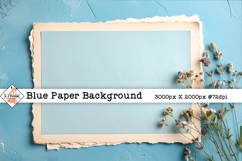 Blue Paper Background jpg Product Image 1