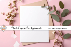 Pink Paper Background jpg | Mockup Product Image 1