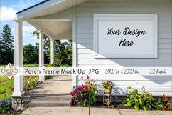 Porch Frame Mockup Photo JPG | Background Product Image 1