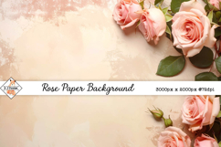Rose Paper Background jpg | Mockup Product Image 1