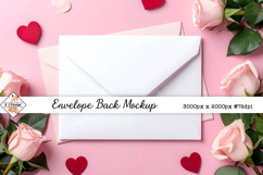 Envelope back mockup background jpg Product Image 1